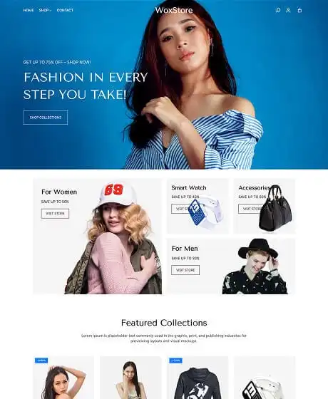 Ecommerce Website Templates 3