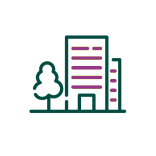 picto-01violet Pictogramme d'un immeuble