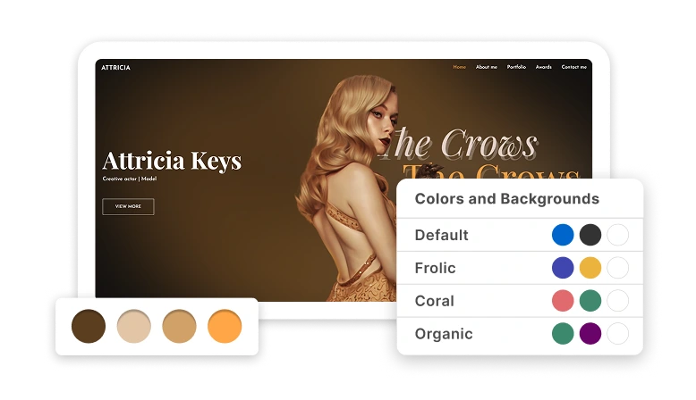 Make any Portfolio - Responsive Platform