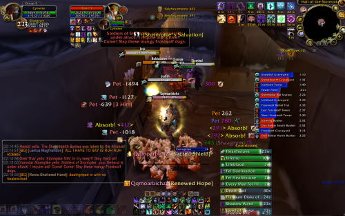 Alterac Valley - Dun Baldar - UI Clusterfun