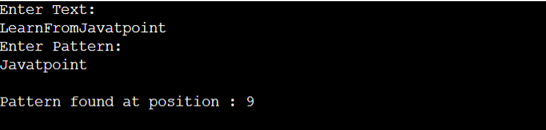 C++ Program to Implement Bitap Algorithm for String Matching