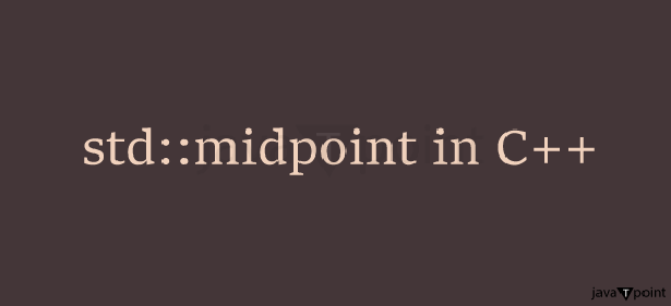 std::midpoint in C++