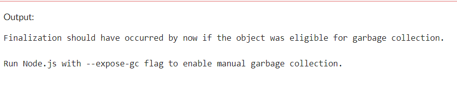 process.finalization.register(ref, callback) function in Node.js