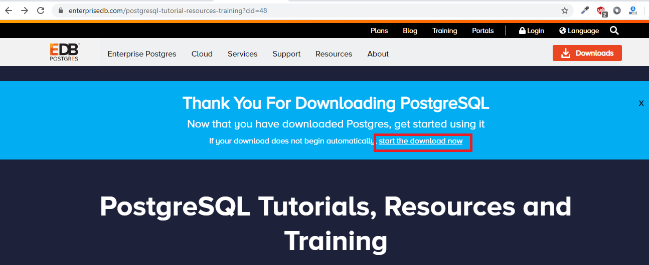 installing postgreSQL on windows