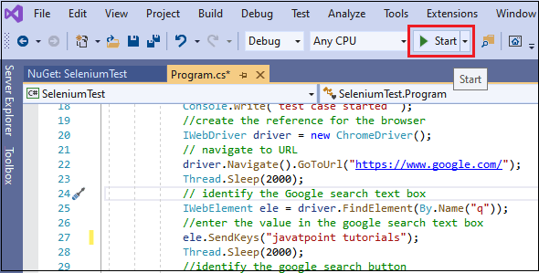 Selenium with C# Tutorial
