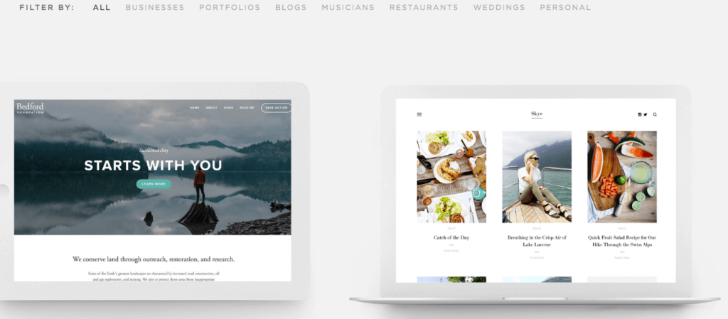Squarespace Designs