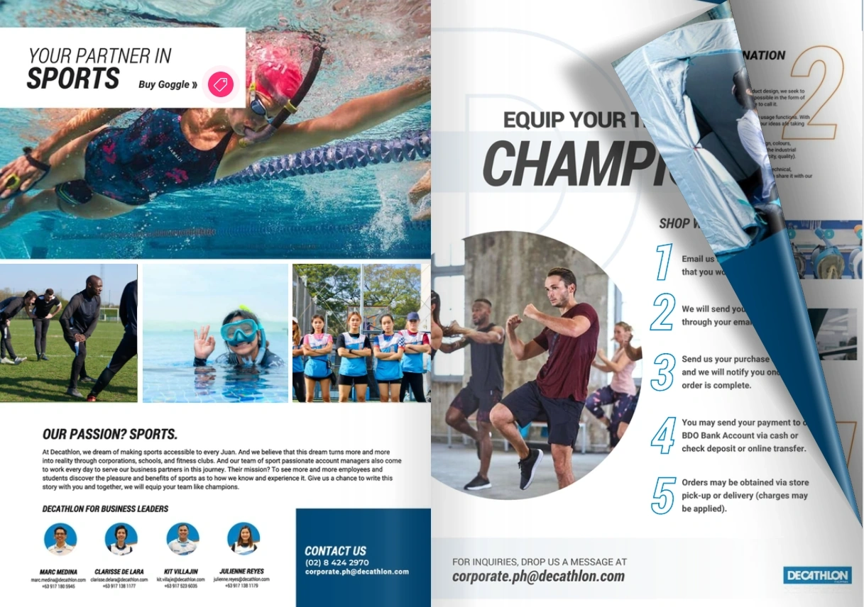 Decathlon digital catalog decathlon online catalogue as a digital publication example