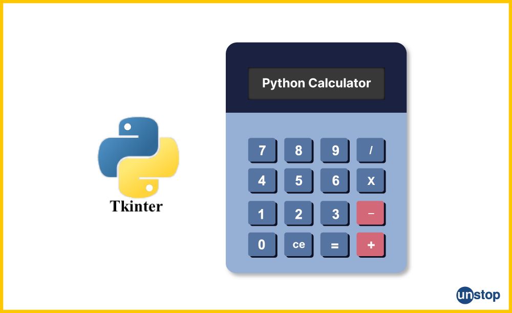 Creating GUI Calculator Program In Python Using Tkinter