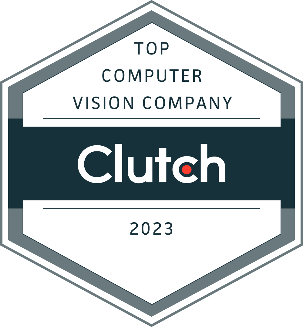 Top Computer Vision Company Clutch badge 2023
