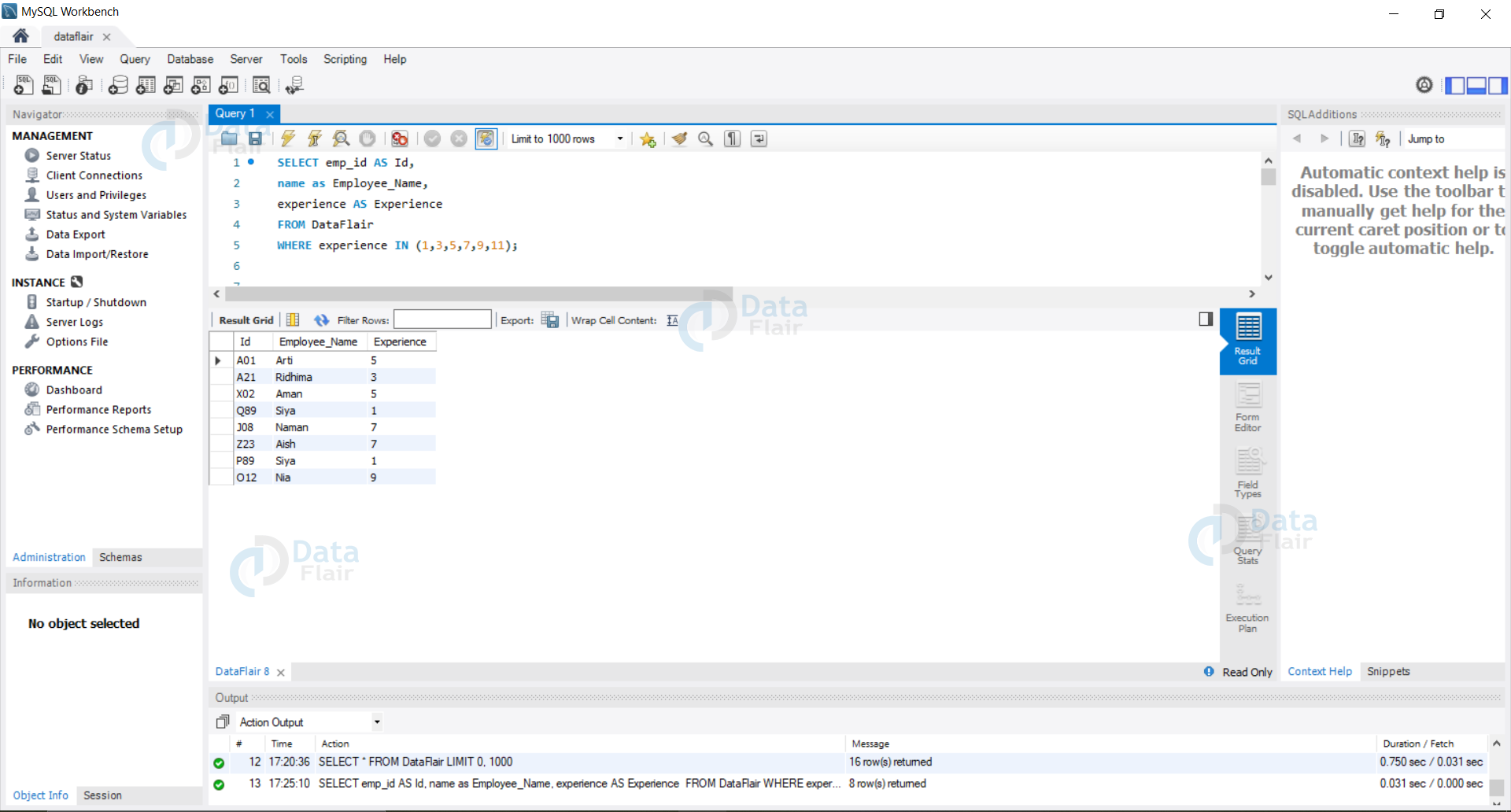 In clause in SQL