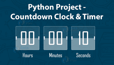 countdown clock and timer python project