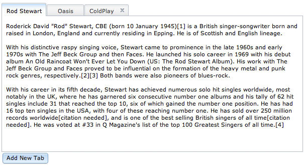 Dijit’s TabContainer Layout: Easy Tabbed Content