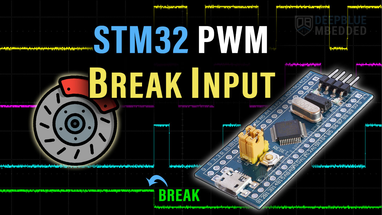 STM32 PWM Shutdown (Break Input) - Stop PWM Safely STM32 PWM Shutdown (Break Input) - Stop PWM Safely