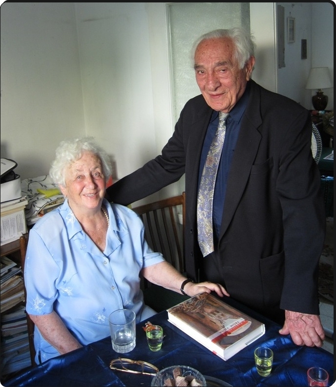 Rachel Margolis with Joseph Melamed (Oct 28th 2011 in Rehovot)