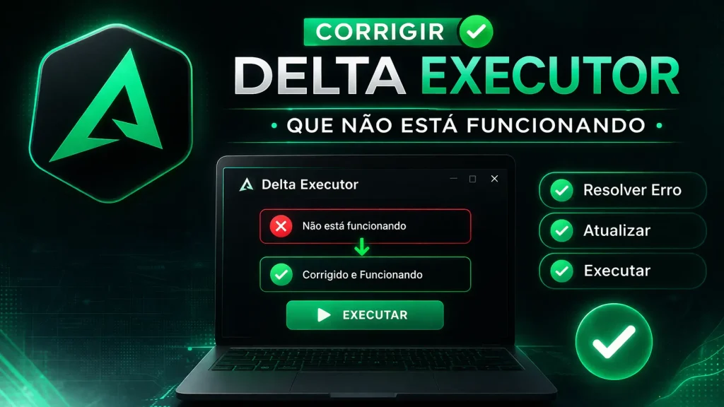 Corrigir Delta Executor que Não Está Funcionando