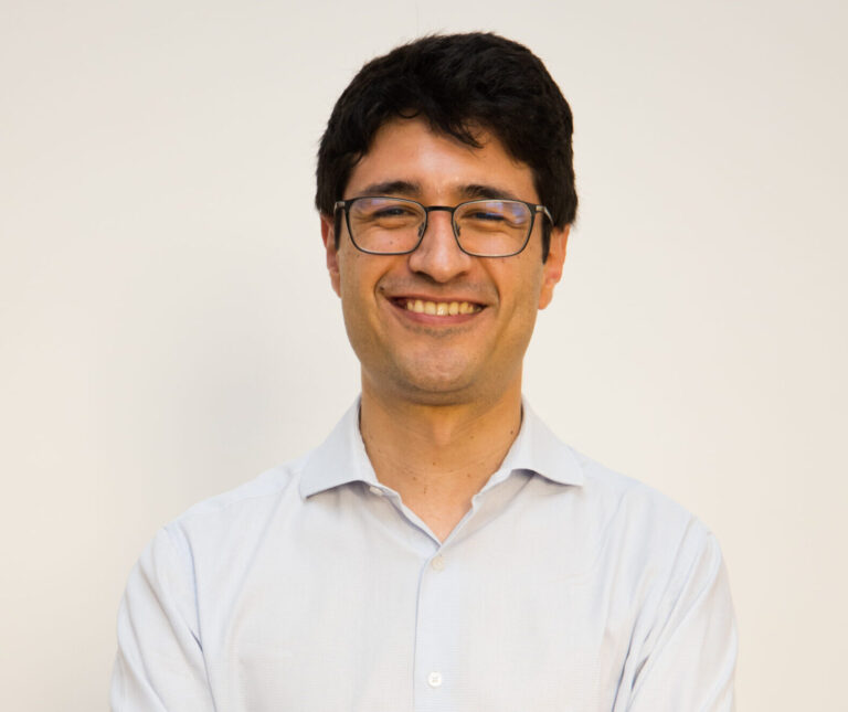 Portrait of Felipe Rey, Professor of Public Law at Pontificia Universidad Javeriana in Bogotá, Colombia.