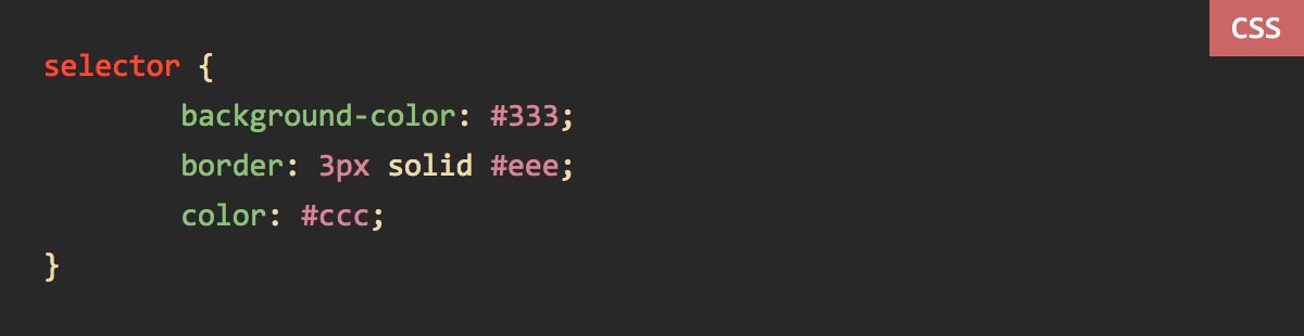 Highlight.js : Gruvbox Dark Styles for CSS