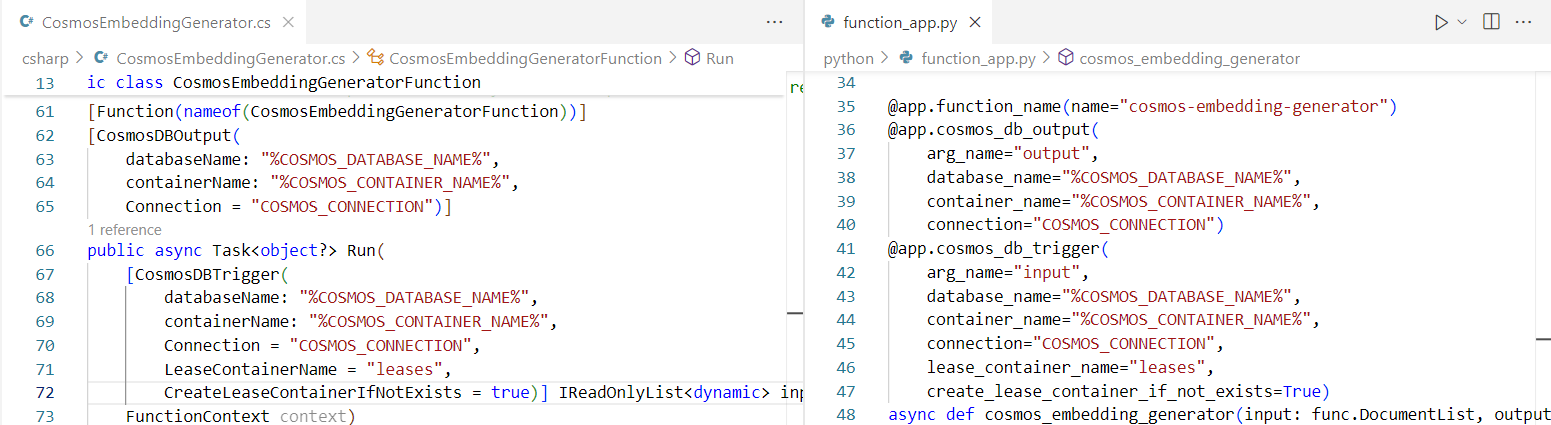 Image embedding generator code