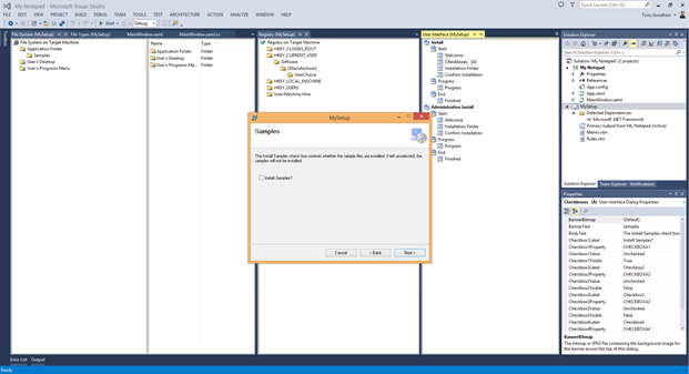 Visual Studio Installer Projects Visual Studio Installer Projects