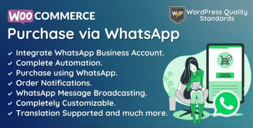WooCommerce Purchase via WhatsApp | Order Automation