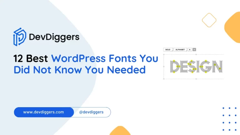 12 Best WordPress Fonts