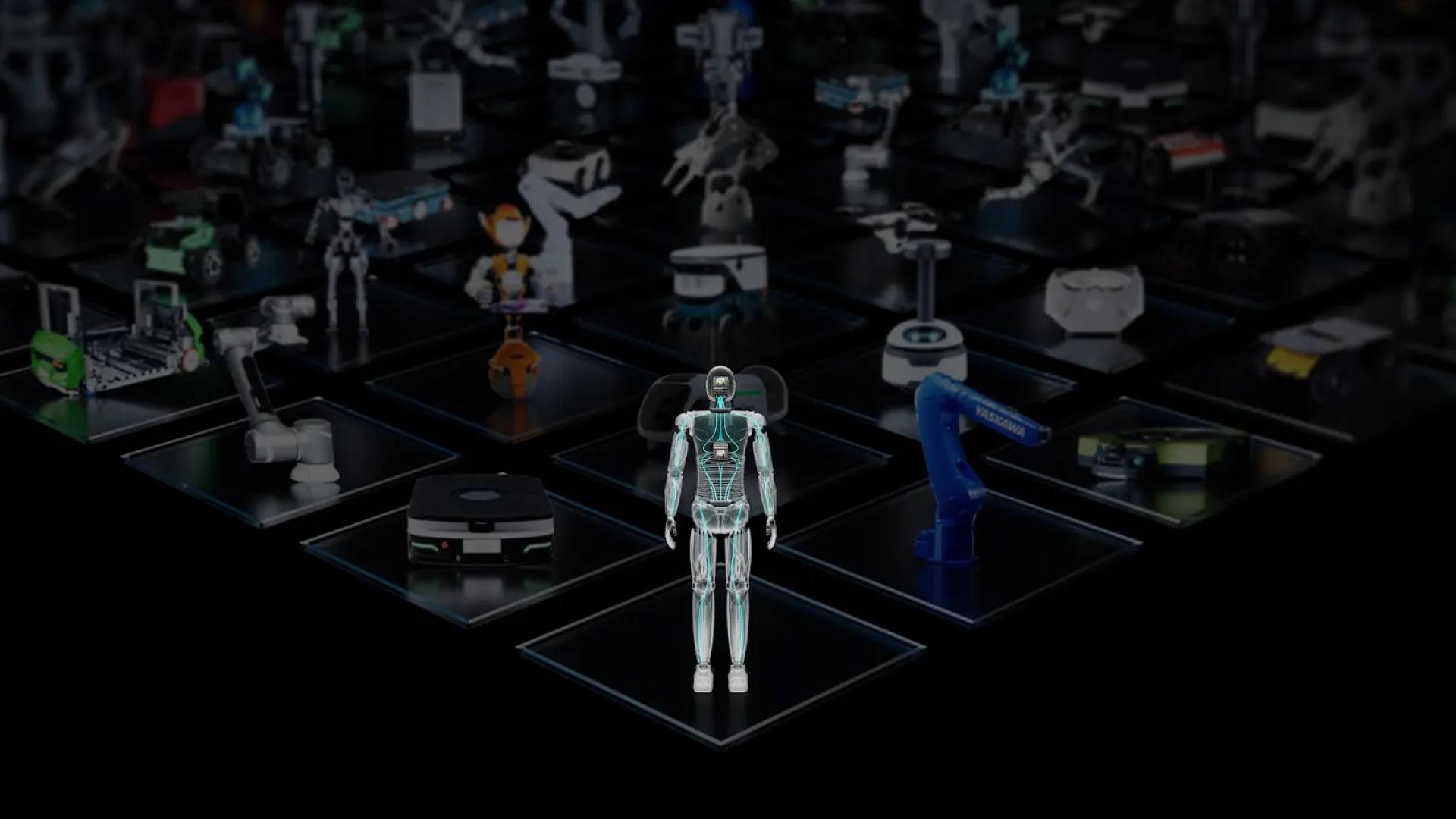 NVIDIA Isaac Lab application for robot learning and foundation model training