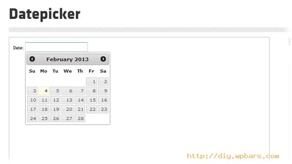 30个jQueryUI框架插件