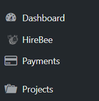 hire-bee-dashboard-menus