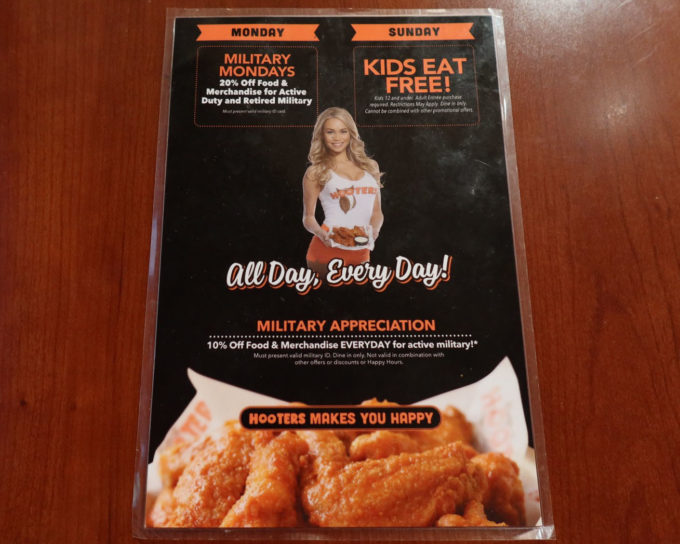 日曜日はキッズメニューが無料