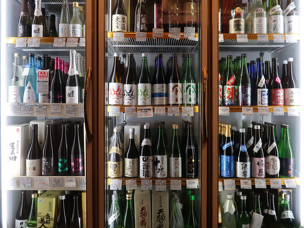日本酒の冷蔵庫
