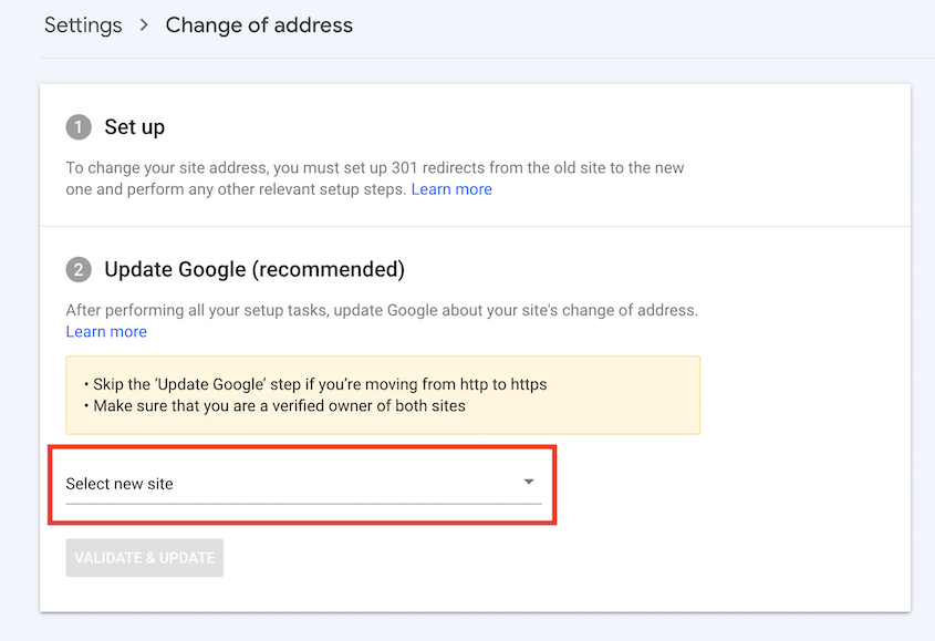 Select-New-Domain - Duplicator Select new domain