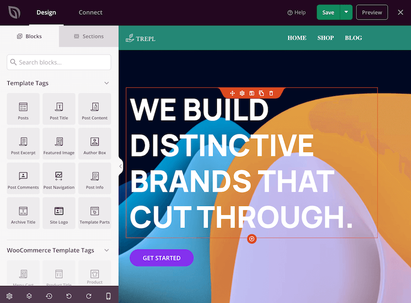 Editor de páginas SeedProd