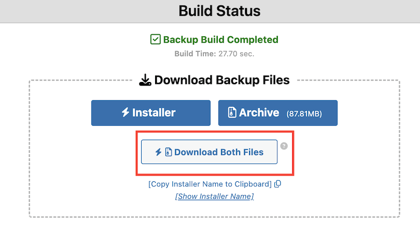 Duplicator-Lite-Download-Backup - Duplicator Duplicator Lite download backup