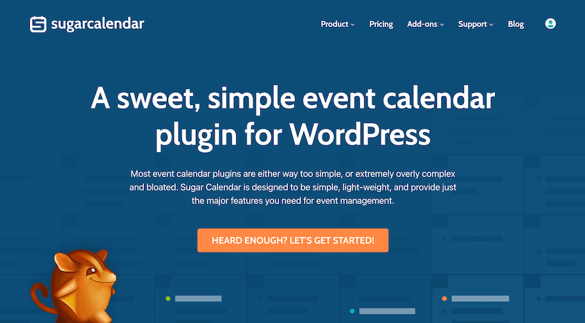 Plugin Sugar Calendar