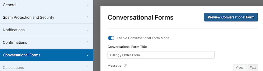 WPForms-Conversational-Form - Duplicator Le mode conversationnel des formulaires WPForms