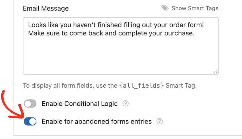 WPForms-Form-Abandoment-Email - Duplicator WPForms formulaire abandon email