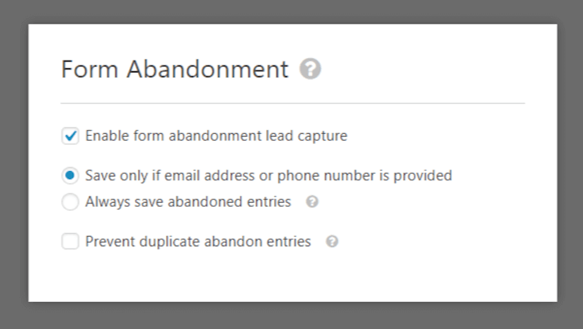WPForms-Form-Abandonment - Duplicator Abandon de formulaire WPForms
