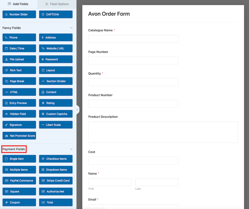 WPForms-Payment-Fields - Duplicator Champs de paiement WPForms