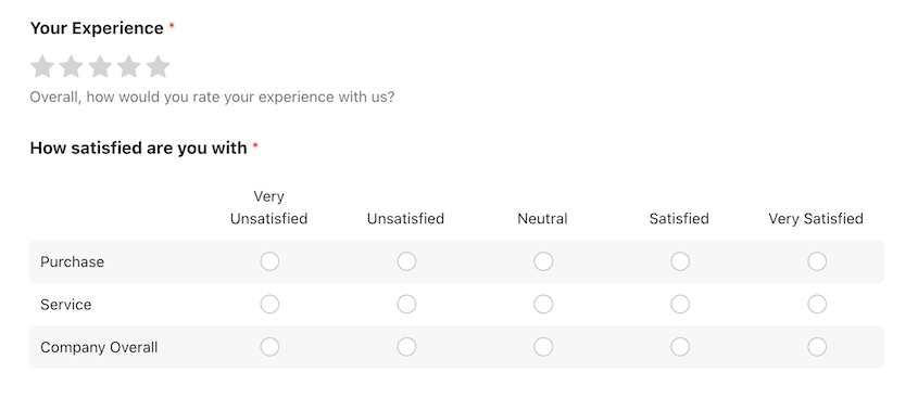WPForms-Survey - Duplicator Enquête WPForms