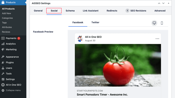 AIOSEO-WooCommerce-Preview - Duplicator AIOSEO WooCommerce preview