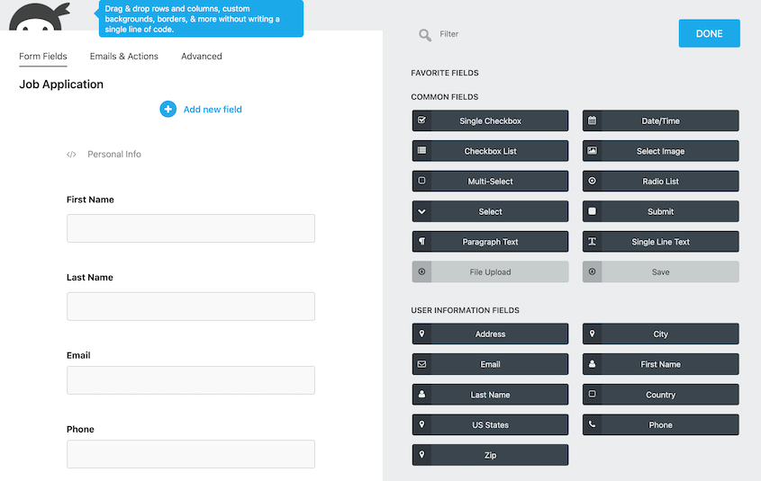 Ninja-Forms-Editor - Duplicator Ninja-Formulareditor