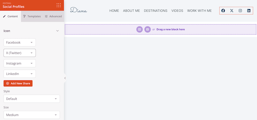 SeedProd-Header-Social - Duplicator SeedProd header with social icons