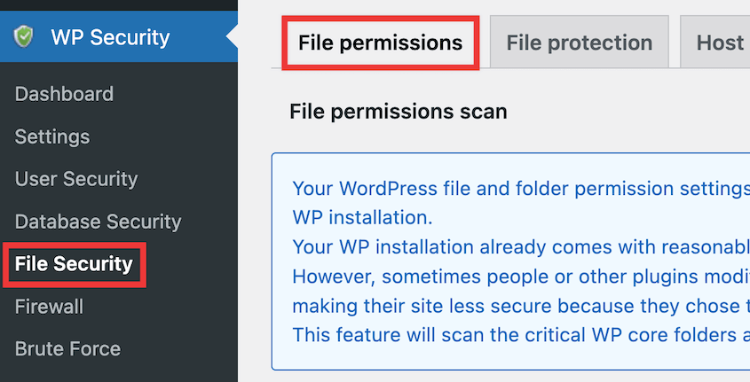 AIO-WP-Security-Permissions - Duplicator AIOS file permissions