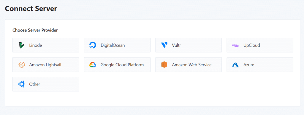 RunCloud Connect Server