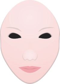 美少女仮面 美少女になれる美少女仮面のイラスト