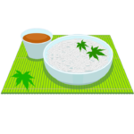 素麺 涼を呼ぶ素麺のイラスト