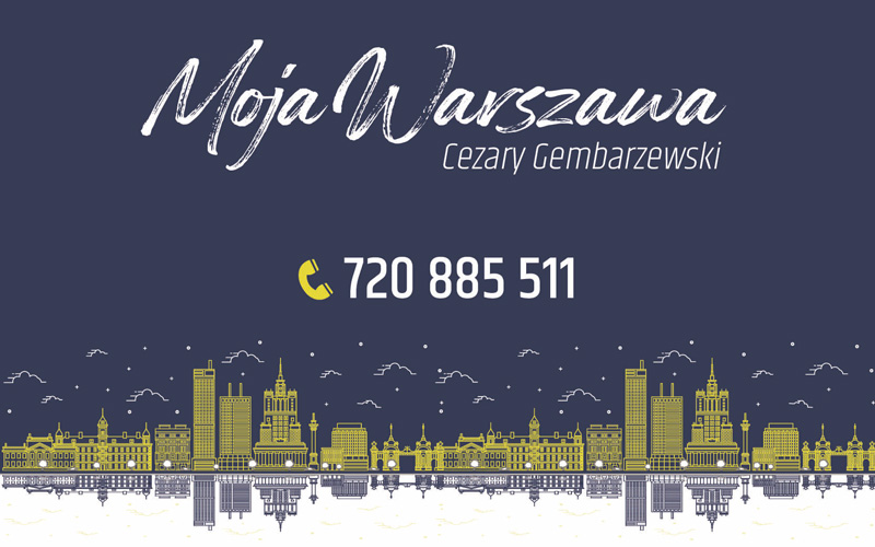 Moja Warszawa Cezary Gembarzewski