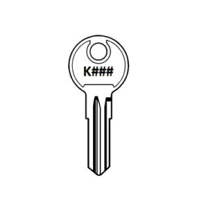 K001 to K010 Replacement Key to code to bike rack Suits EziGrip