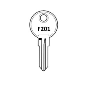 F201 key for whale tail tool box and others