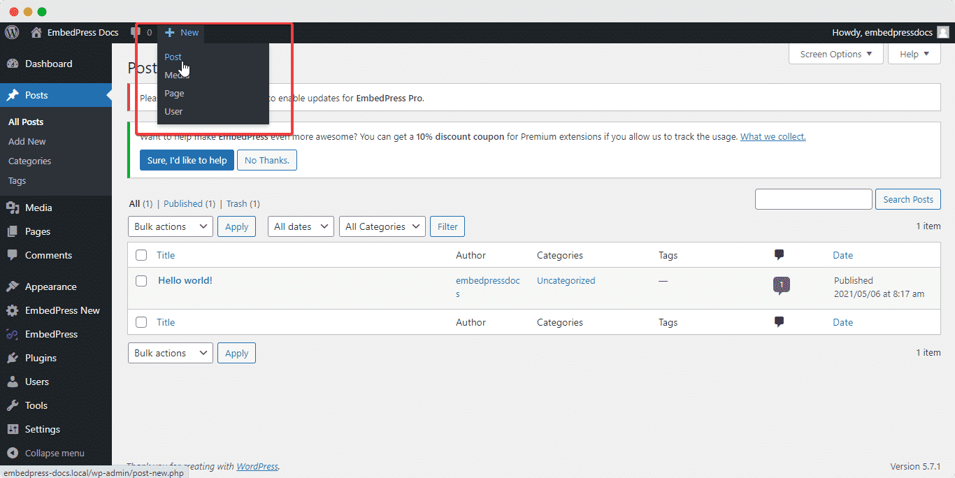 How to Embed VideoPress Videos in WordPress 4 embed videopress video